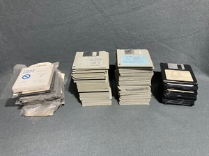 HUGE Estate Lot of 127 IBM Corporation 3.5 Diskette Disks Vtg Untested 80's 90's - Picture 1 of 15