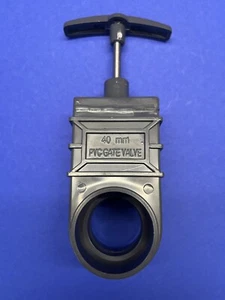 Absperrschieber Schieber Klappe 40 oder 50 für Absauganlagen Absaugung DN40 DN50 - Bild 1 von 2