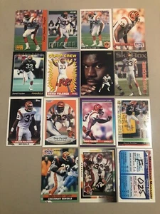 David Fulcher ๐ Cincinnati Bengals Football Cards ๐ 14 Card Lot ๐ - Picture 1 of 5