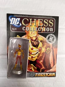 FIGURA DE AJEDREZ DC COMICS COLECCIÓN NÚMERO 53 MODELO Y REVISTA FIRESTORM EAGLEMOSS - Imagen 1 de 2