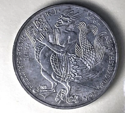 1976 D 5DM 300th Anniversary of death of Hans Jacob Christoph von Grimmelshausen - Image 1 of 4