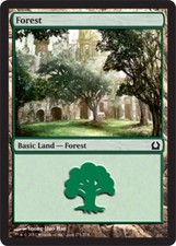1x Forest (271) - Foil LP, English MTG Return to Ravnica