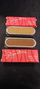 VINTAGE MARY KAY SIGNATURE CHEEK COLOR BRONZE SANDS & BRICK LOT OF 2 - Picture 1 of 1