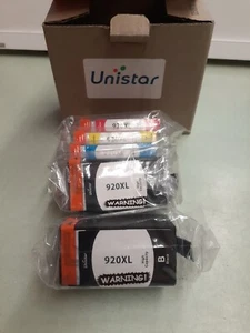 NEU Unistar 920WL Tintenpatrone - 2 Schwarz, 1 Cyan, 1 Gelb, 1 Magenta - Bild 1 von 2