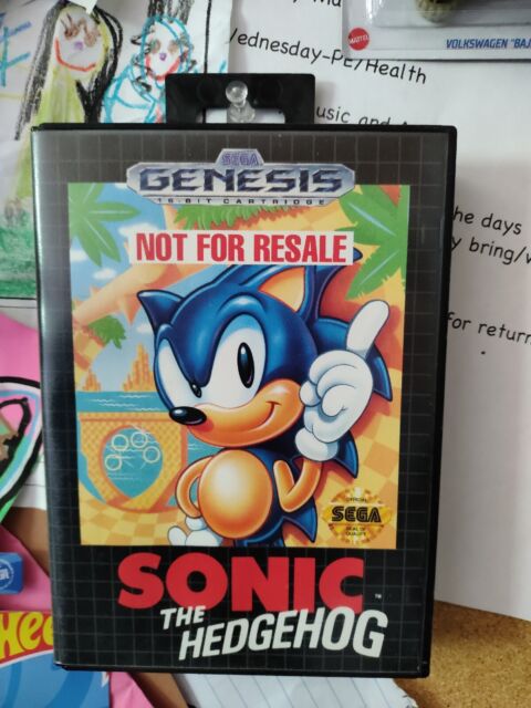 Sonic Nightmare (Sonic.exe) with Case - Sega Genesis US Seller