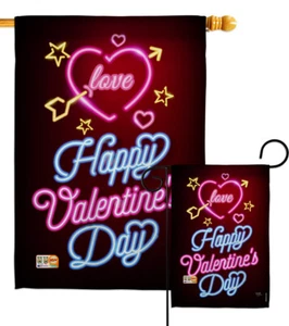 Neón San Valentín Amor Luz Dulce Brillante Pasión Romance Jardín Casa Patio Bandera - Imagen 1 de 13