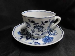 Blue Danube, Blue Onion: Cup & Saucer Set (s), 2 1/2" Tall - Picture 1 of 12