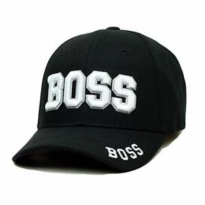 BOSS Embroidered Hat Cap Adjustable Cap Baseball Hat USA SHIPPER