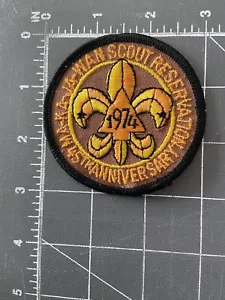Vintage BSA Ma-Ka-Ja-Wan Boy Scout Reservation 45th Anniversary 1974 Patch Camp - Picture 1 of 1