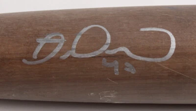 MIGUEL MONTERO AUTOGRAPHED BAT (CHICAGO CUBS) - Spring Training Used Bat! - JSA! - Image 1 of 3