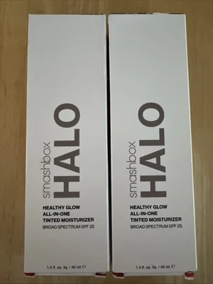 Smashbox Halo - SET Of 2 - DEEP Tinted Moisturizer 1.4 fl oz Healthy Glow - Image 1 of 4