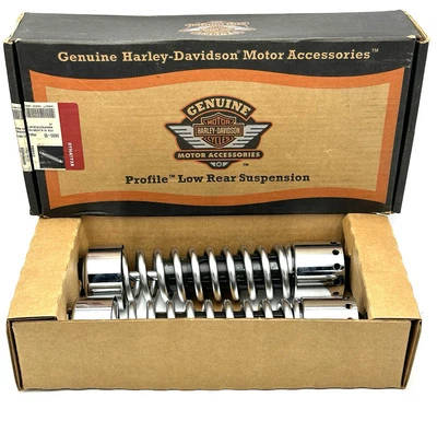 Suspensión trasera de bajo perfil Harley Davidson 91-más tarde 54560-95 FXD FXDWG Dyna Foto 1 de 4