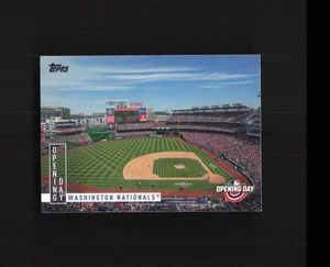 2020 Topps Opening Day #OD-15 Washington Nationals Baseball Card - Picture 1 of 2