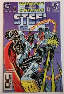 Variante del logotipo del universo DC Steel #6 (DC Comics, 1994) - Imagen 1 de 1