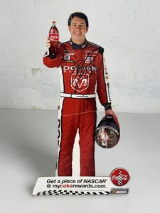 NASCAR Elliott Sadler PROMO Aufsteller Karton Display 12" Coca Cola signiert - Bild 1 von 7