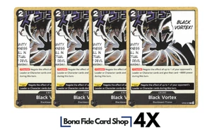 4X One Piece Card Game Black Vortex OP09-097 Common NM Playset 4x - Picture 1 of 2