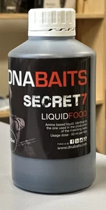 Cebos ADN Alimento Líquido SECRETO 7 500 ml Carpa Curso Pesca - Imagen 1 de 1