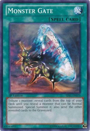 Monster Gate - BP01-EN079 - Common - 1st Edition Near Mint Battle Pack 1: Epic D - Image 1 of 1