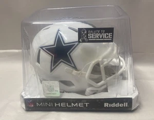 NFL Dallas Cowboys Salute to Service Mini Helmet, New - Picture 1 of 4