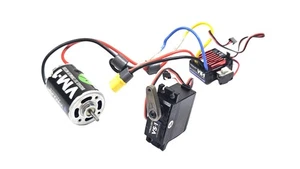 Vanquish Take Off Electronics VM-1 Motor, VE-1 ESC, VS-1 Steering Servo - Picture 1 of 4