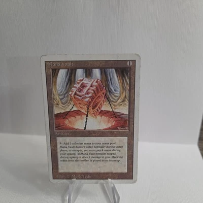 Mana Vault - Magic The Gathering MtG Revised Edition HP Played - Image 1 of 4