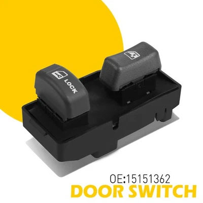Front Power Door Window Switch For 1995-2000 Chevrolet C1500 C2500 C3500 K1500 - Image 1 of 4