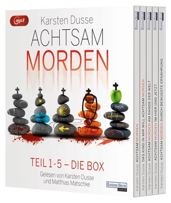 Die große Achtsam morden Box Karsten Dusse MP3-CD 5 Audio-CDs Deutsch 2024 - Bild 1 von 2