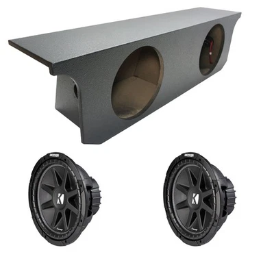 Jeep Wrangler JK Unlimited Kicker Comp C12 2007-2018 doble caja Rhino de 12" Foto 1 de 4