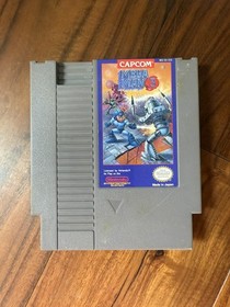 Mega Man 3 (NES) &mdash; Cartridge With Holder &mdash; Tested & Working &mdash; Fast Ship