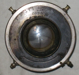 1910 Optimo Camera Lens Series II Wollensak Optical Rochester NY (Parts/Repair) - Picture 1 of 11