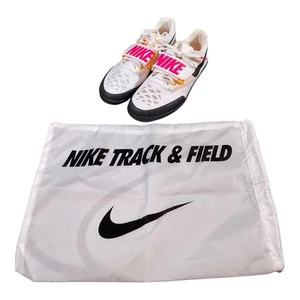 Nike Zoom SD 4 Track & Field Throwing Shoes White Black 685135-102 Men's Size 7 - Picture 1 of 10