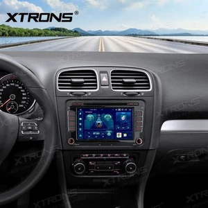 XTRONS PX74MTVGS AUTORADIO GPS Volkswagen Seat Skoda Android 14 WI-FI CARPLAY AA - Imagen 1 de 15