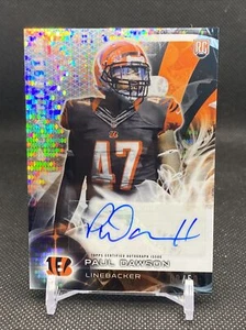 Paul Dawson Rookie Auto /50 Pulsar Refractor 2015 Topps Platinum Football RC - Picture 1 of 2