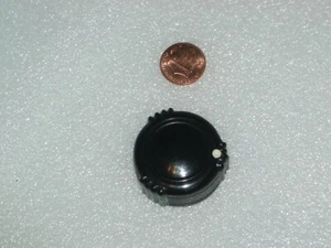 one black  knob OD 1.45 inch for 6 mm shaft 0.25 inch NOS - Picture 1 of 5