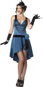 Roaring 1920s Flapper Charleston Fransen Kleid Kostüm Gr. 12-14. - Bild 1 von 1