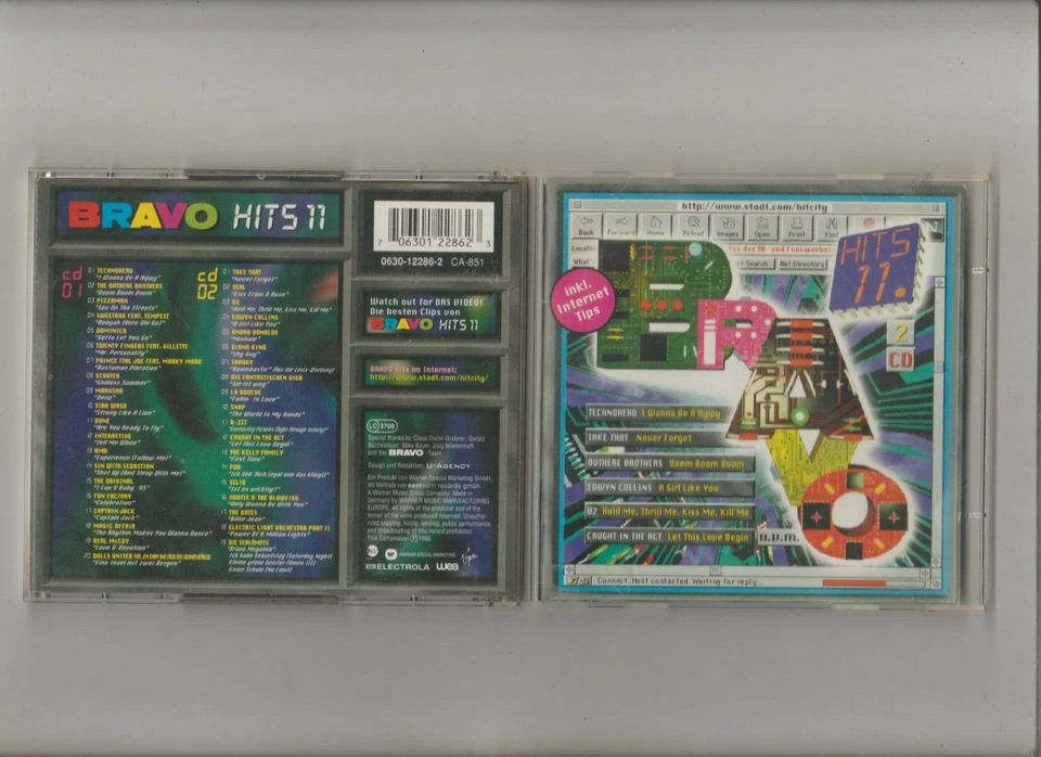 Doppel-CD - Bravo Hits - 11 - 1995 - Bild 1 von 1