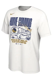 Nike Golden State Warriors 2022 NBA Finals Champions Celebration Parade T-Shirt - Picture 1 of 2