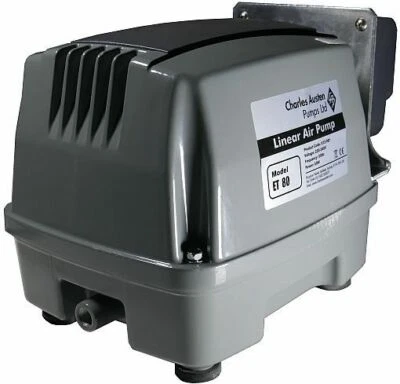 Charles Austen 2023 ETA Linear Hailea Pro Alarm Luftpumpen 30 bis 150 LPM Koiteich