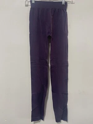 Nikibiki Mujeres Pequeñas Leggings Púrpura 20” Cintura Elastizada Ropa Atlética Y2K Boho Foto 1 de 4