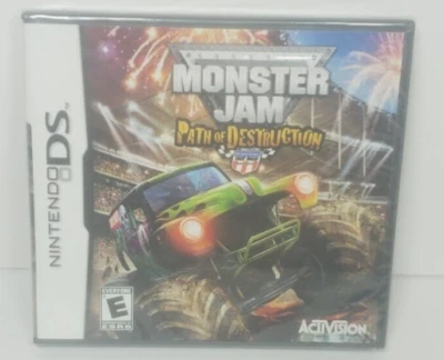 Nintendo DS Monster Jam Path of Destruction 2010 Brand New Factory Sealed - Image 1 of 4