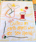 Angel Folk Quilters Are Earth Angels Who Are Sew Special Pattern Karen Fahel 