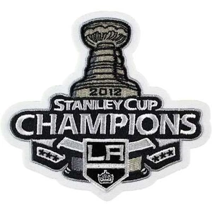2012 NHL Stanley Cup Final Champions L.A Los Angeles Kings Jersey Patch Logo - Picture 1 of 1