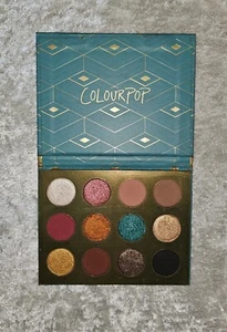 Paleta de sombras de ojos en polvo prensado ColourPop Rendezvous edición limitada 12 tonos - Imagen 1 de 5