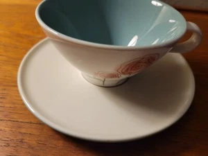 Informal True China by Iroquois ROSEMARY design by Ben Seibel Cup and Saucer Set - Picture 1 of 10