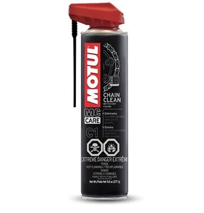 MOTUL Chain Clean 9.8 Ounce Motorcycle Chain Cleaner Universal Fit - Picture 1 of 6
