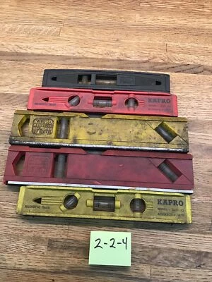 4—Karpo 923-10 Toolbox Levels 9- 10” Plastic - Image 1 of 4