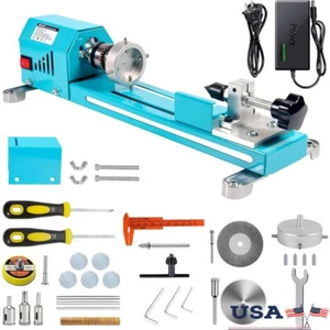 7 variable Geschwindigkeiten Mini Holz Drehmaschine Maschine 4000-9000 RPM zum Holz Polieren - Bild 1 von 9