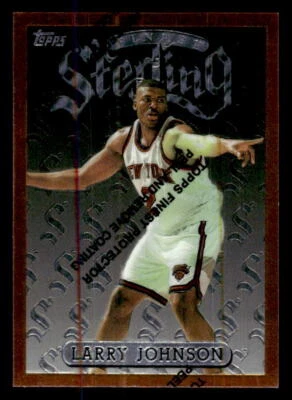 1996-97 Finest #231 Larry Johnson - Image 1 of 2