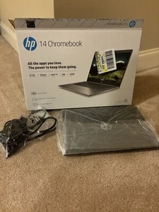 chromebook 14 inch 4GB 128GB storage - Picture 1 of 7