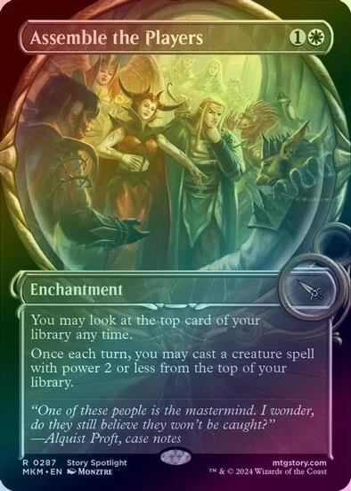 Assemble the Players - Magnified Showcase (Foil) (MKM) Murders at Karlov Manor - Image 1 of 1